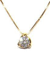 Collier Femme Punto luce in Or jaune P.L. ZIRC PI S/Z 2.20 G